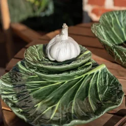 Christiania 1739 Leaf Porselensfat 20,5cm