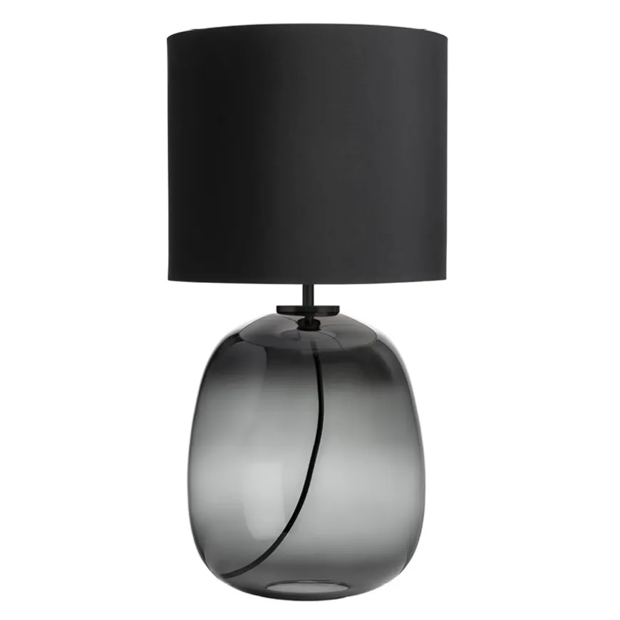 Hadeland Glassverk Austra Bordlampe Røkgrå