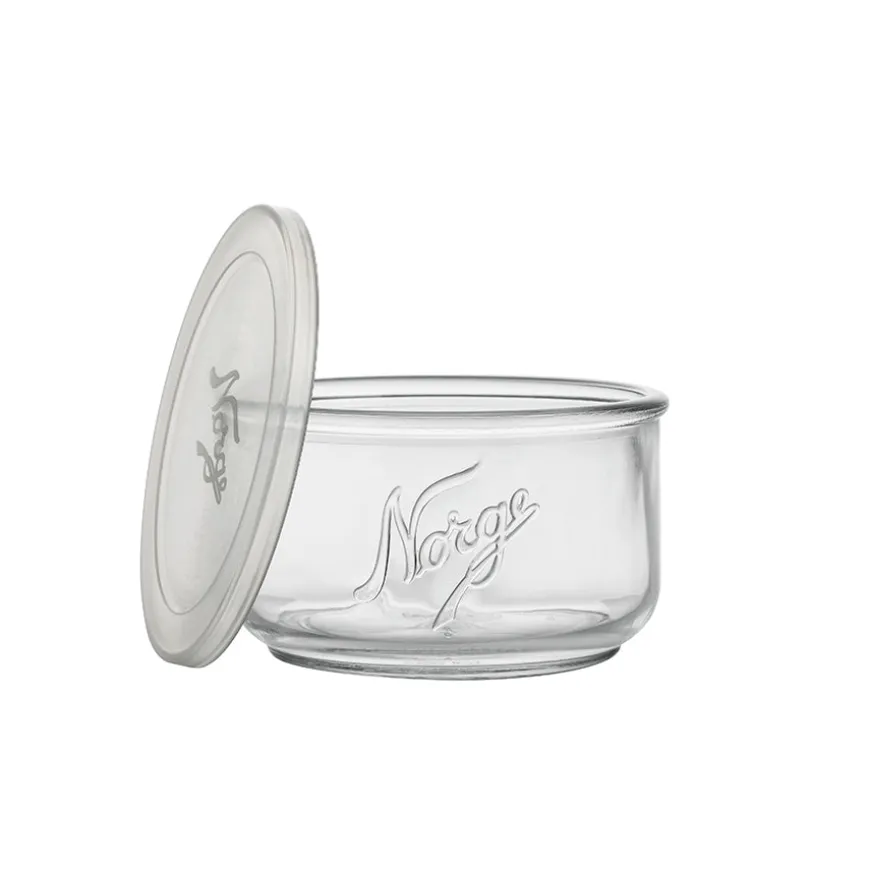 Norgesglasset Oppbevaringspakke Med Plastlokk