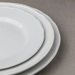Porsgrunds Porselænsfabrik Victoria Hvit Tallerken 27cm