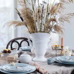 Rörstrand Swedish Grace Snø Skål m/Lokk 40cl