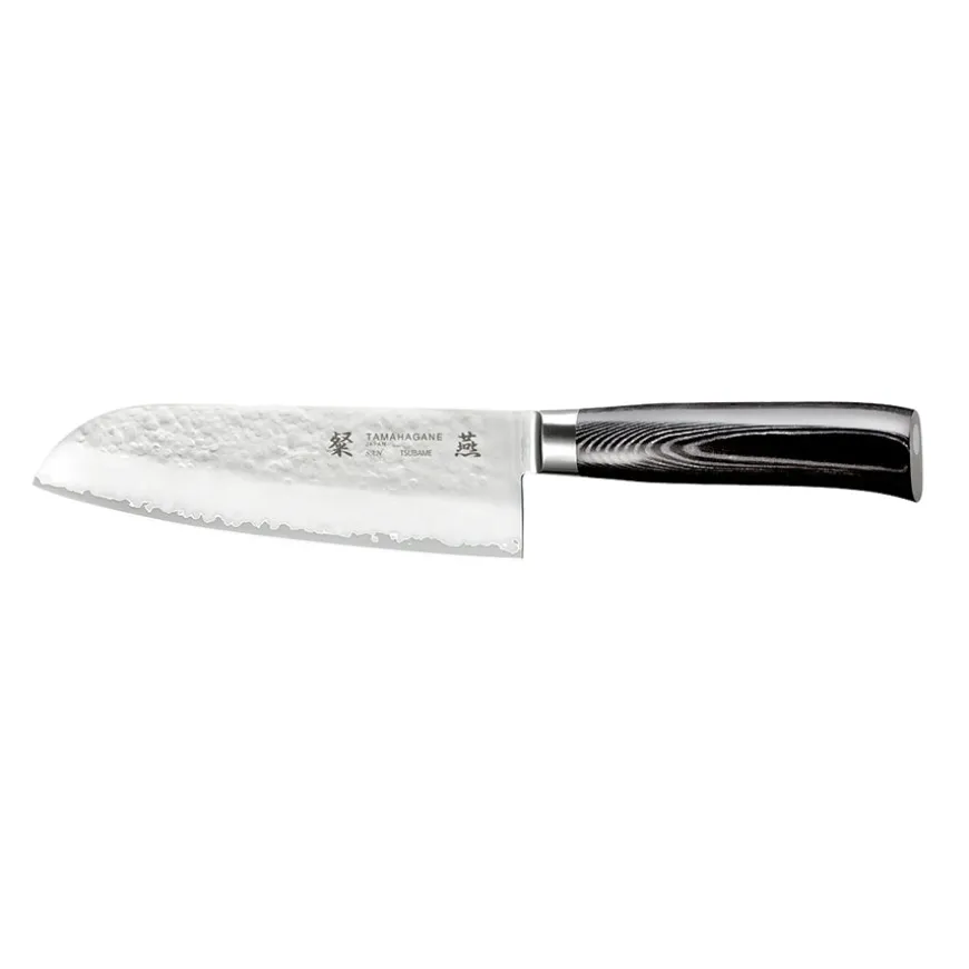 Tamahagane San Tsubame Santokukniv 17,5cm